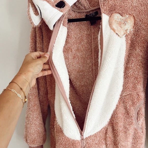 Mandee One Piece Animal Pajamas - Picture 2 of 5